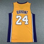 NBA 24 Kobe Bryant Lakers 60th Maillot jaune